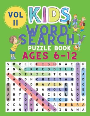 Childrens Wordsearch Book - 10 units