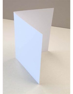 A4 Pre-Creased White Card - OBS128 - (10 x 10 sheets)