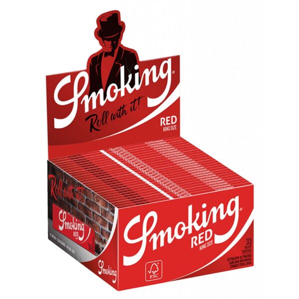 Smoking Red King Size – 50 units