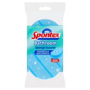 Spontex - Bathroom Sponge Scourer - 8 Units