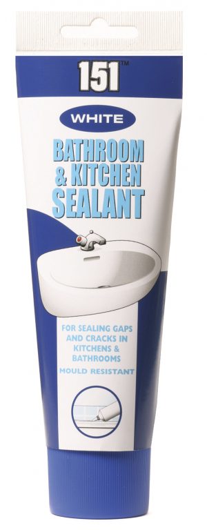 Bathroom & Kitchen Sealant White - 12 Units