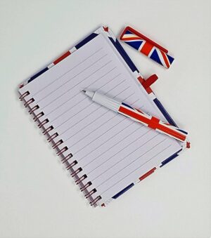 Union Jack Notebook A6 - 10 units