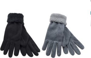 Ladies Fur Cuff Gloves - GL587/GL860/GL881 (12)