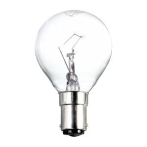 Golf Bulbs 25W Small Head B15 SBC Clear - 10 Units