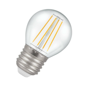 Golf Bulbs 40W Screw On ES-E27 Clear - 10 Units