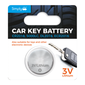 Simply Key Fob Battery CR2016 (20)