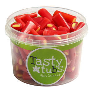 Tasty Tubs Rhubarb and Custard (12 x 120g)