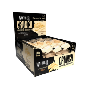Warrior Crunch - 12 x 64g Bars - White Chocolate Crisp