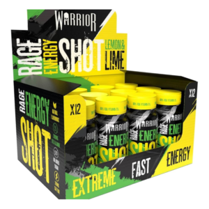 Warrior Rage Lemon & Lime Mini Shots (12 x 60ml)