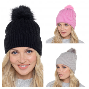 Ladies Bobble Hat - GL552/GL865/GL838 (12)