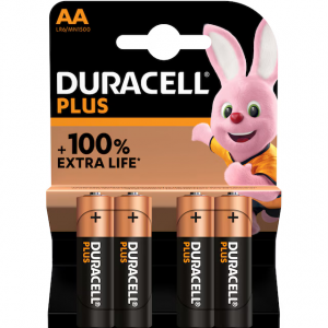 Duracell 1500 {AA} Battery 4's  (20) - Plus Power