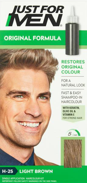 Just for Men Hair - Light Brown - 3 units