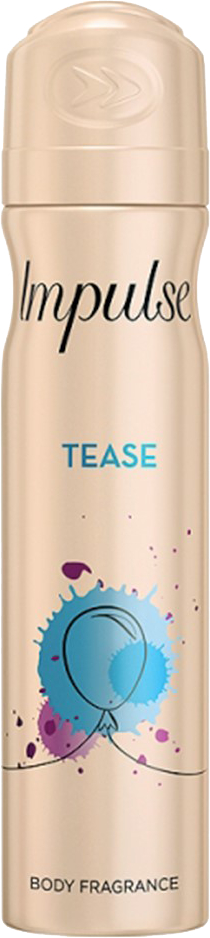 Impulse Body Spray - Tease - 6 units