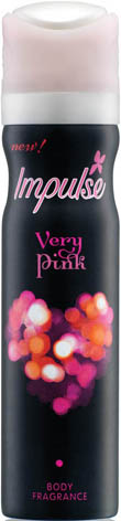Impulse Body Spray - Very Pink - 6 units