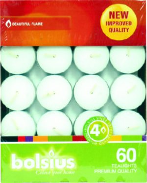 Tea Light Candles Bagged 20's - 6 Units