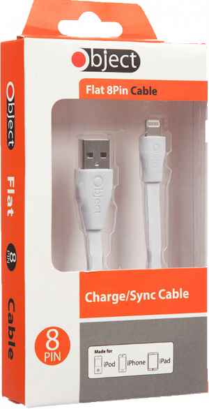 Object - Flat 8 Pin Iphone 5 Cable (12)  SP020