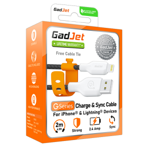 GadJet G-Series 2 Metre iPhone Cable CA30