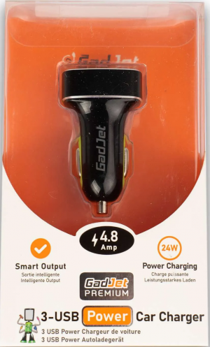 GadJet 3 USB Power Car Charger CH16