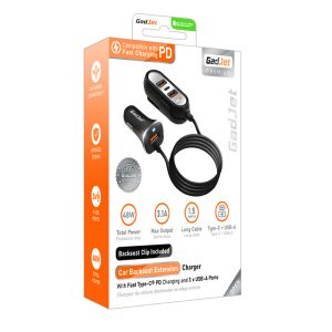 GadJet Car Backseat Extension Charger CH36