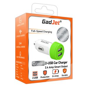 G-Series 2.1Amp Dual Car Charger CH20