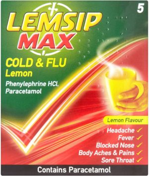 Lemsip Max Lemon - (6 x 5 Sachets)
