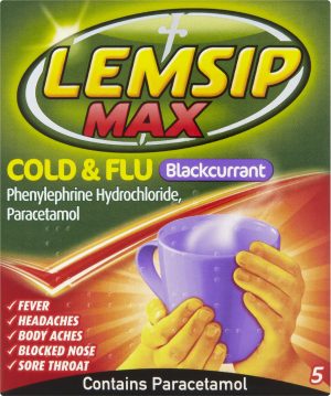 Lemsip Max Blackcurrent - (6 x 5 Satchets)