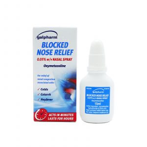 Galpharm Blocked Nose Relief Spray  (6 x 15ml)