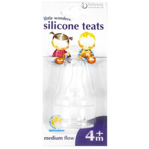 Silicone Teats Medium Flow (6 x 2's)