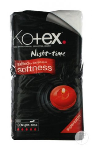 Kotex Night Time PM (12 x 10's)