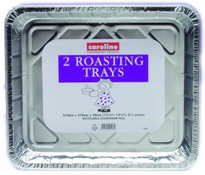 Silver Foil Roasting Tray (9 x 2's)