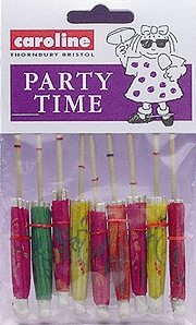 Cocktail Umbrella's -10 Units