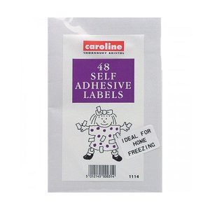 Self Adhesive Food Labels 48's - 10 units