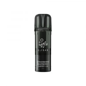Elfbar 600 Pods - Strawberry Raspberry Cherry Ice (10)